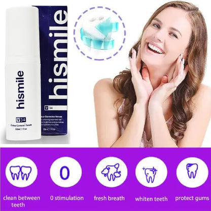 Crema de dientes para blanqueamiento dental Hismile v34